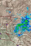 NWS radar image from Flagstaff AZ